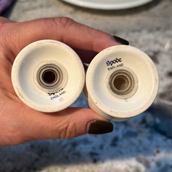 SPODE SALT & PEPPER SHAKERS - Picture 4 of 5